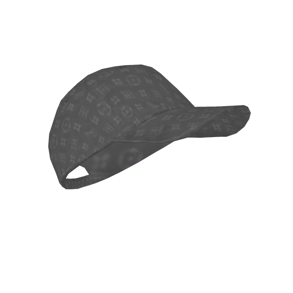 Gray Louis Vuitton Cap