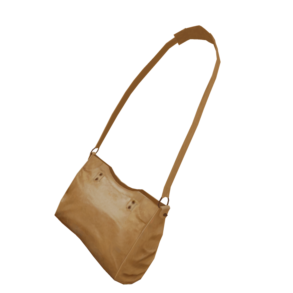 Orange Leather Bag