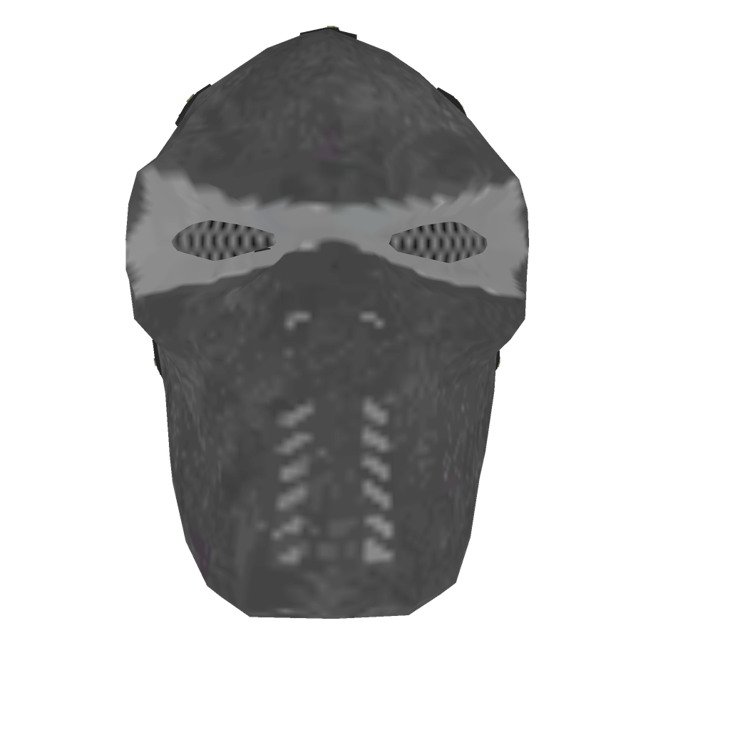 Gray Paintball Mask