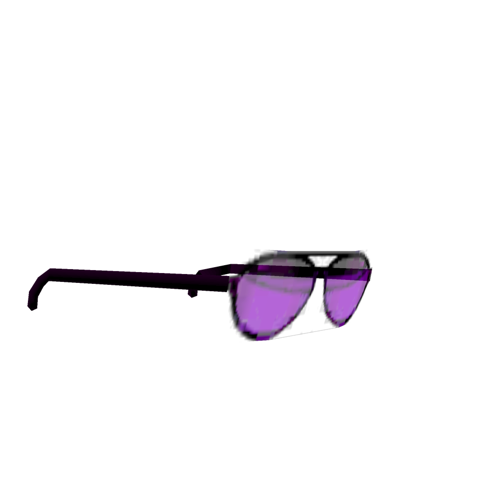 Purple-Tinted Sunglasses