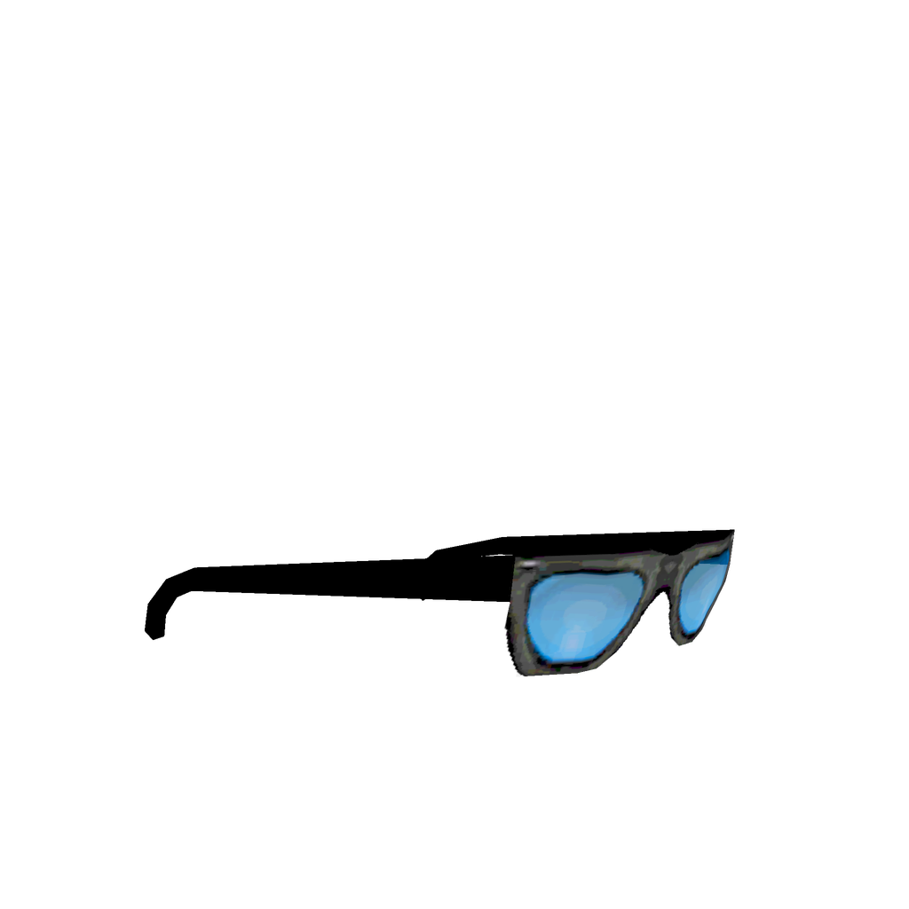 Turquoise Perforated Glasses