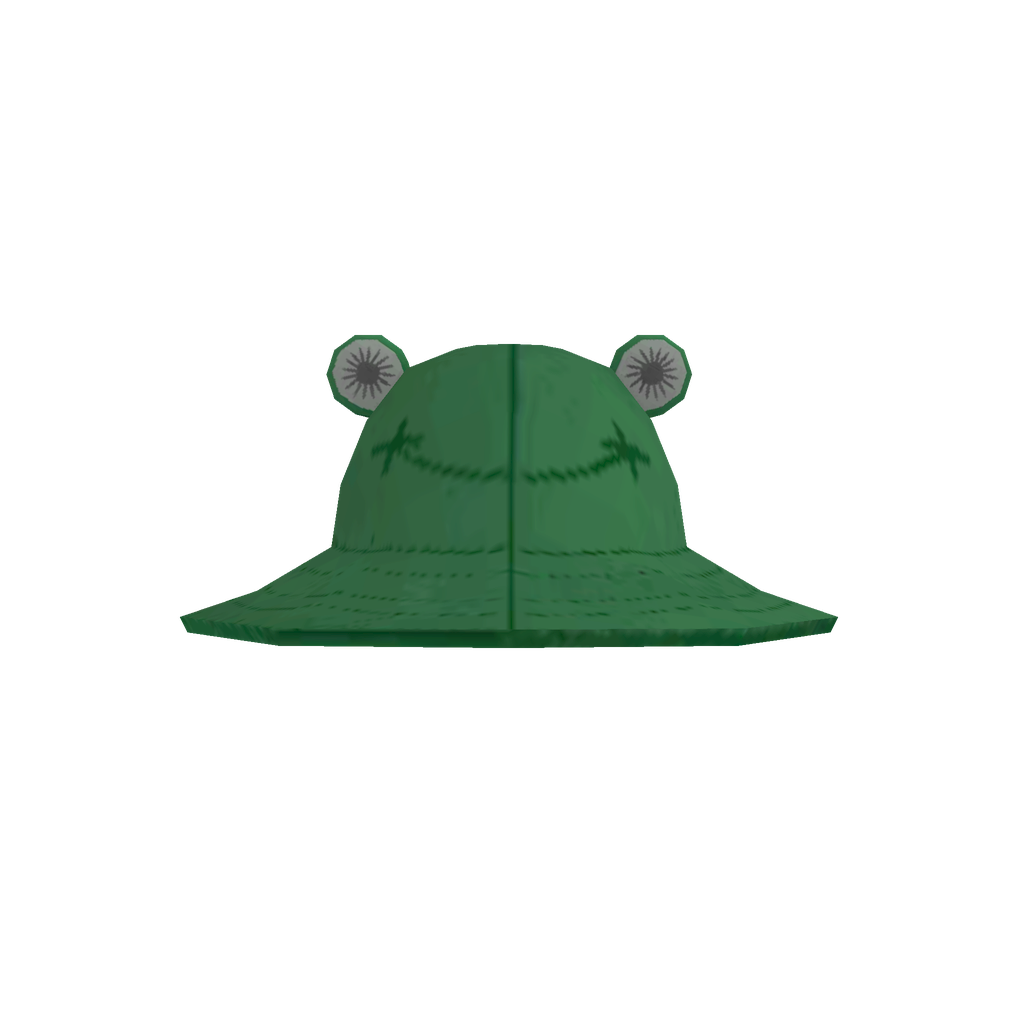 Green Frog Bucket Hat