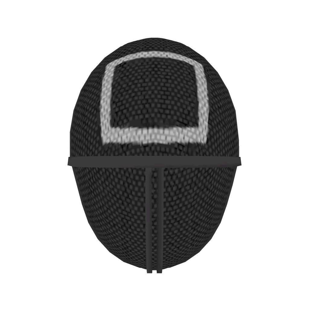 Black Square Mask