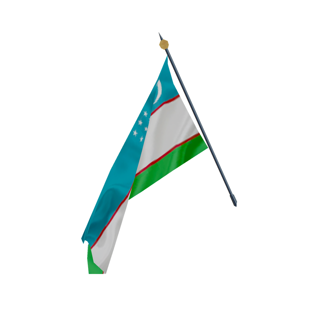 Uzbekistan Flag