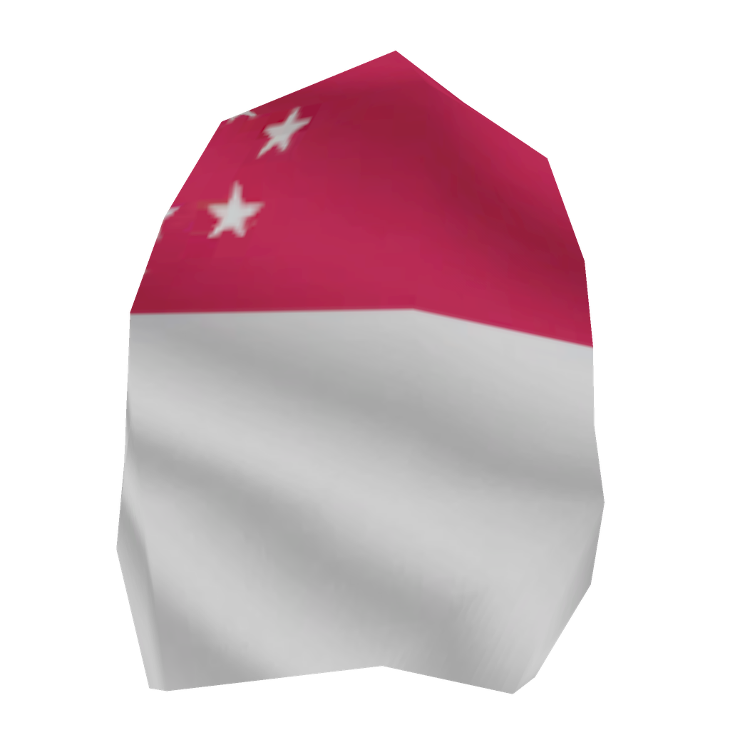 Singapore Flag Cape