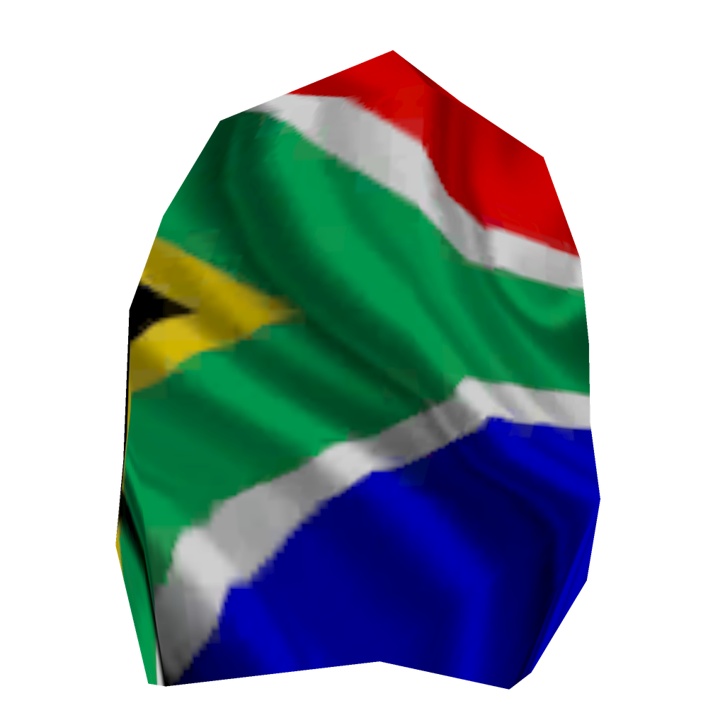 South Africa Flag Cape