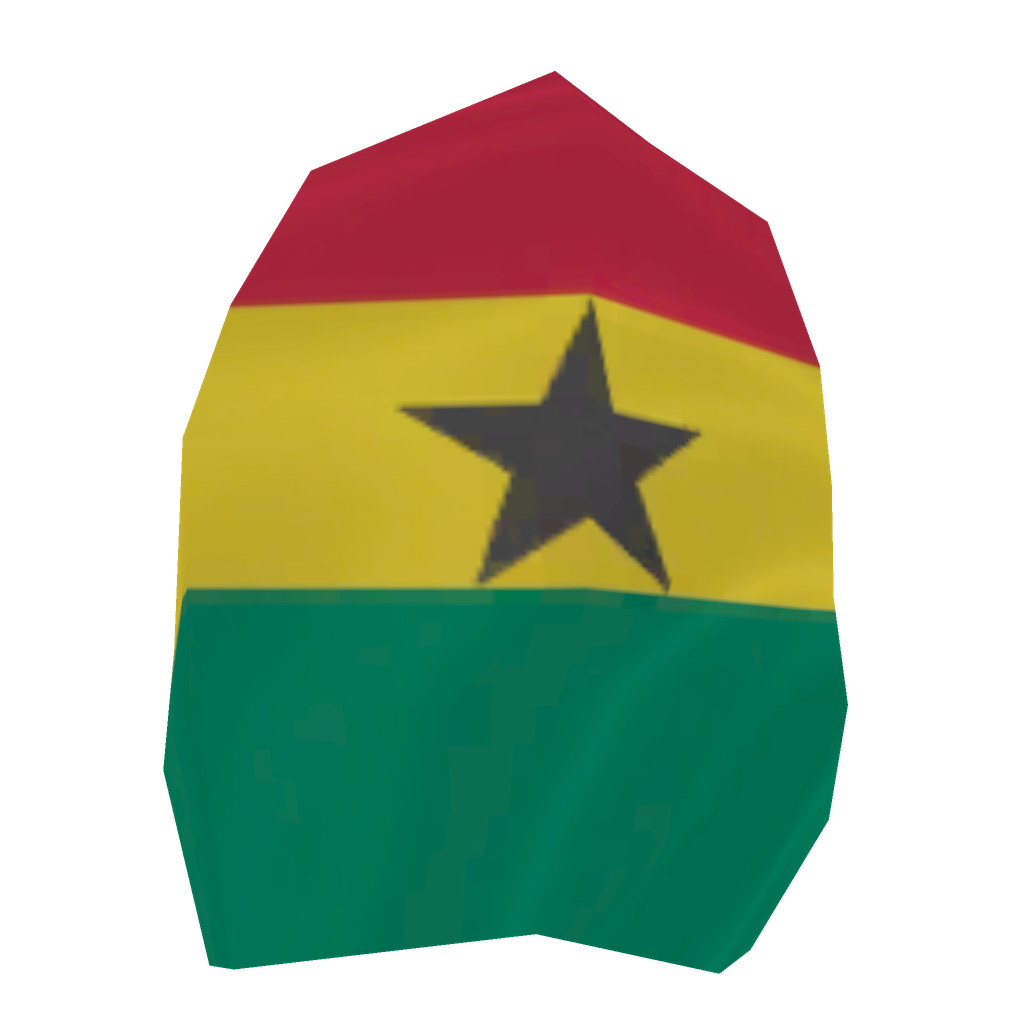 Ghana Flag Cape