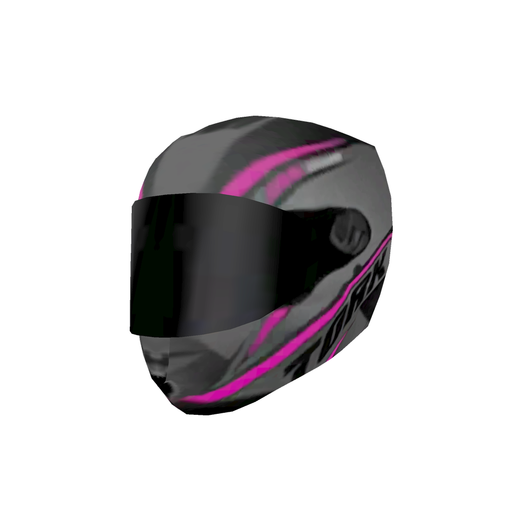 Purple Motorcycle Helmet