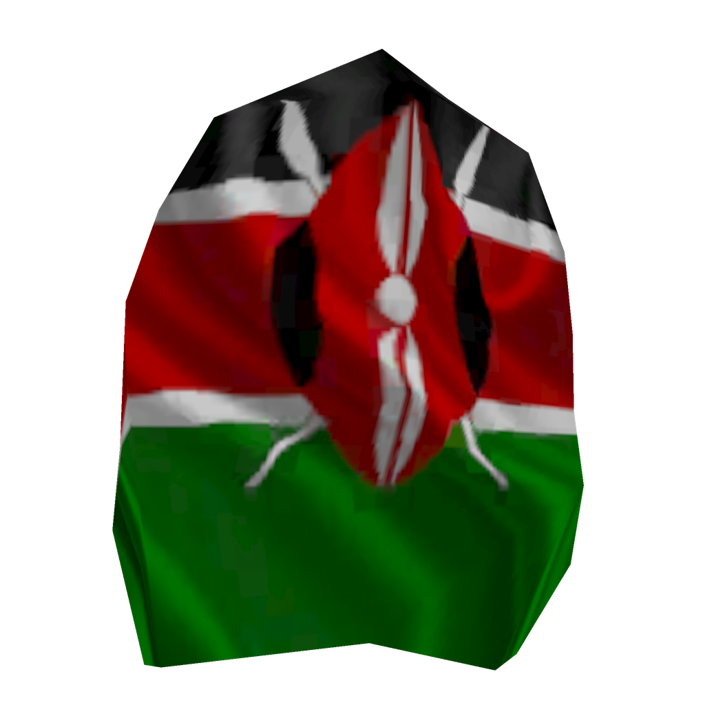 Kenya Flag Cape