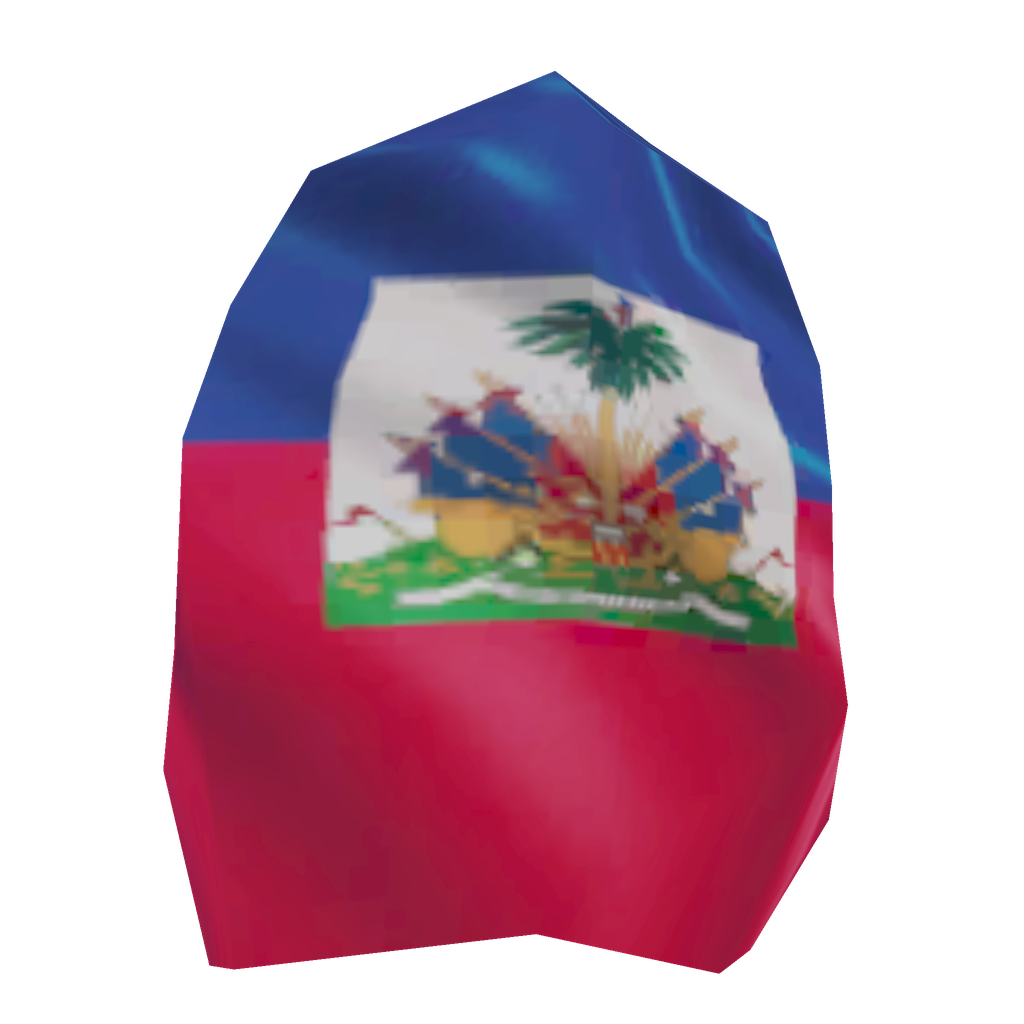 Haiti Flag Cape