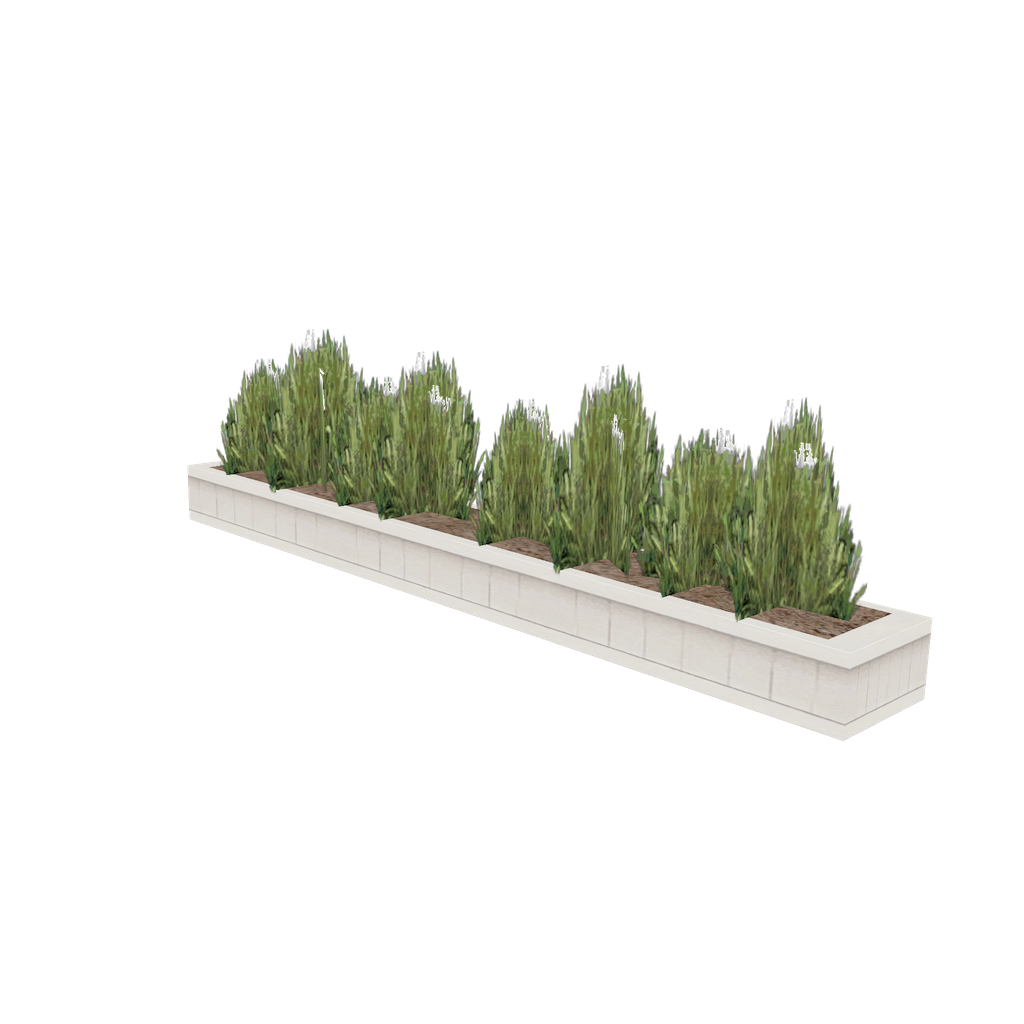 Large Flowerbed