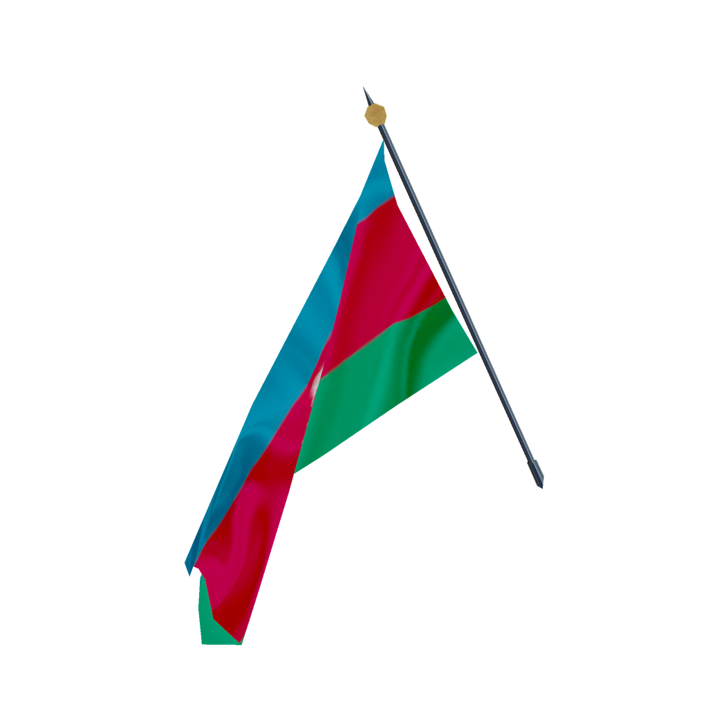 Azerbaijan Flag