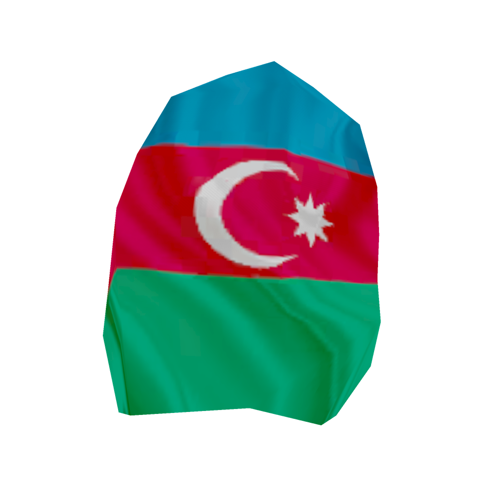 Azerbaijan Flag Cape