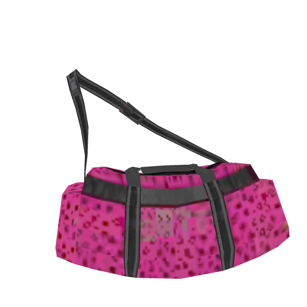 Pink Bag with Cheetah Pattern