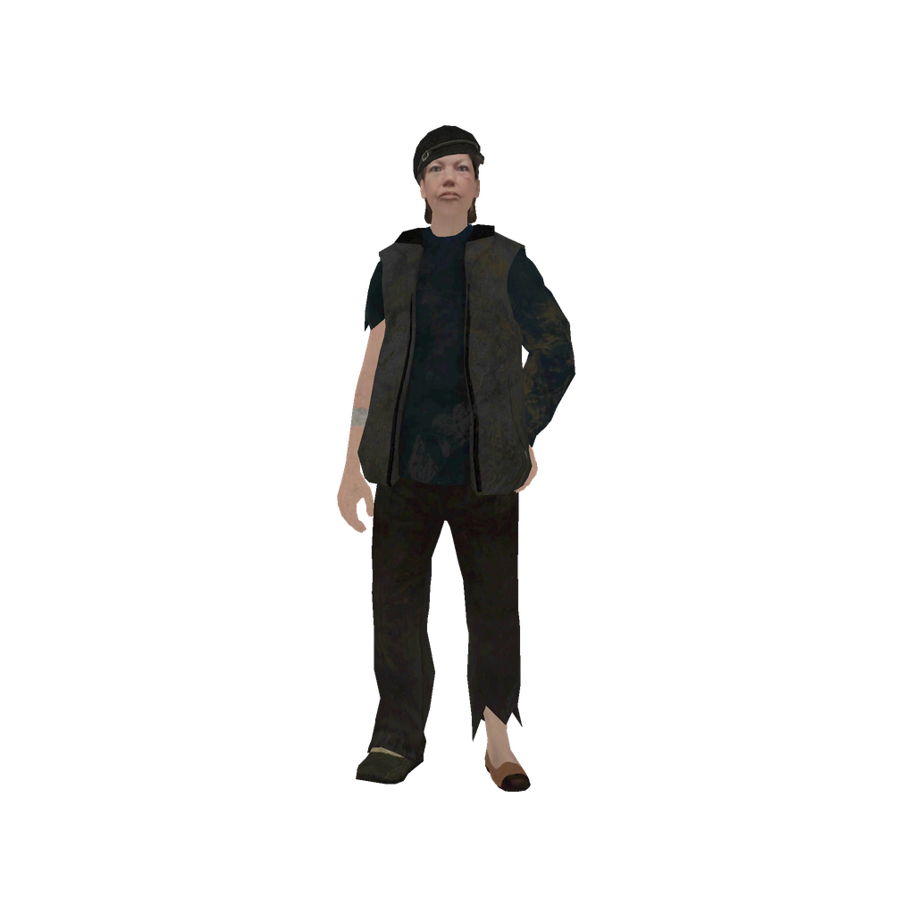 Homeless Woman