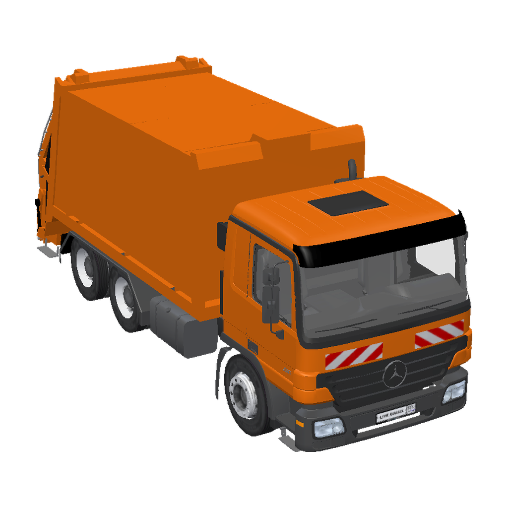 Mercedes-Benz Garbage Truck